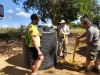 New Cistern For Clean Water Project