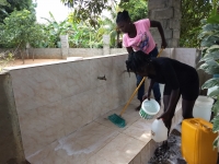 Cleaning Clean Water area