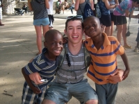 Erik with boys from Danita's